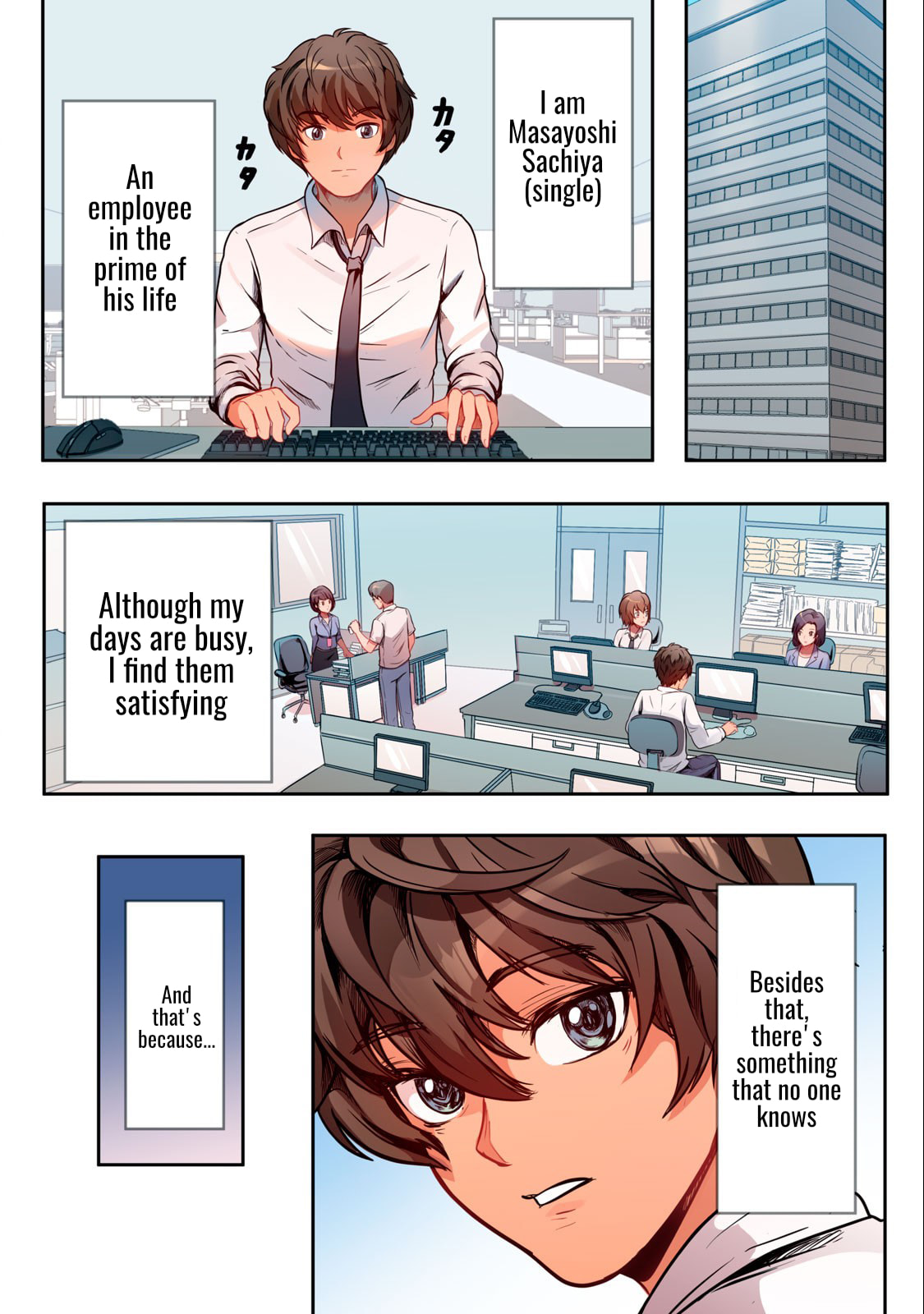 Kyou kara, Hitozumansion ni Nyuukyo shimasu. Chapter 1.1 page 3 - 