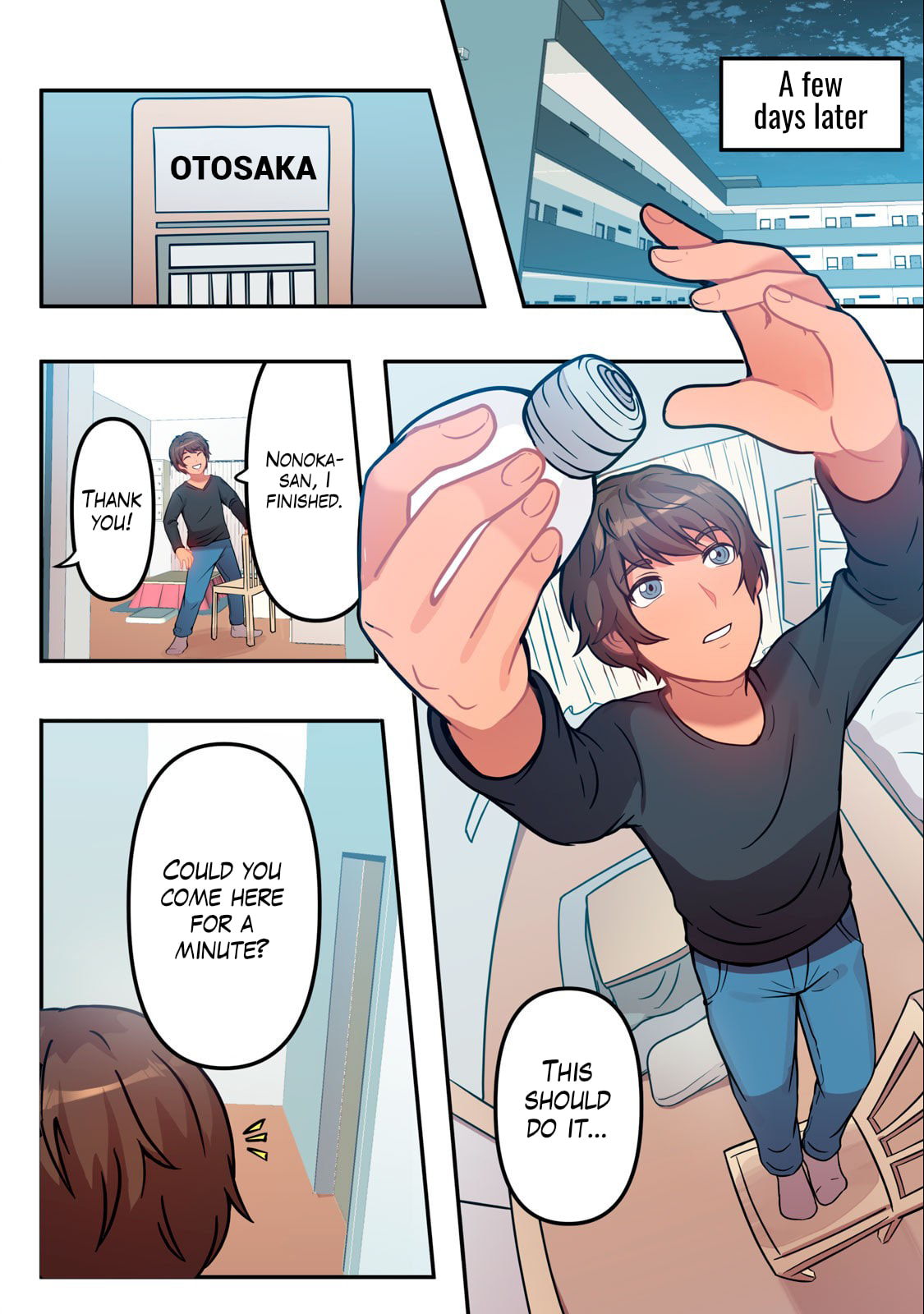 Kyou kara, Hitozumansion ni Nyuukyo shimasu. Chapter 1.1 page 24 - 