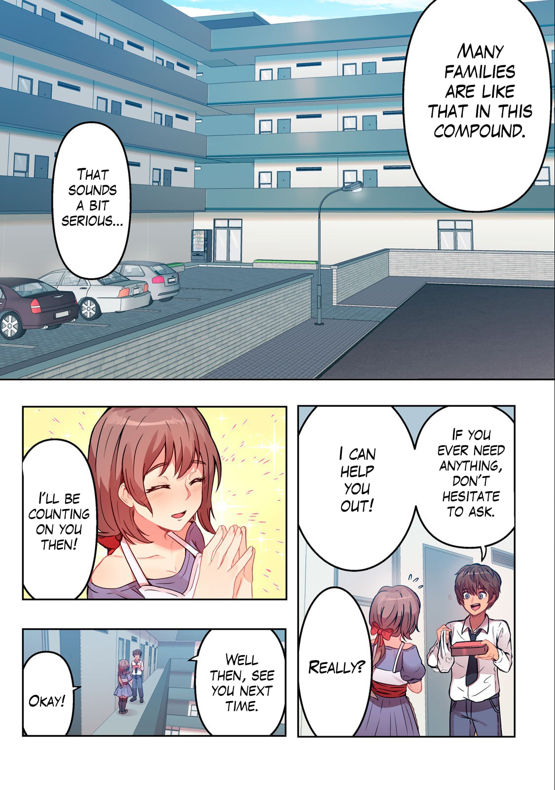 Kyou kara, Hitozumansion ni Nyuukyo shimasu. Chapter 1.1 page 8 - 