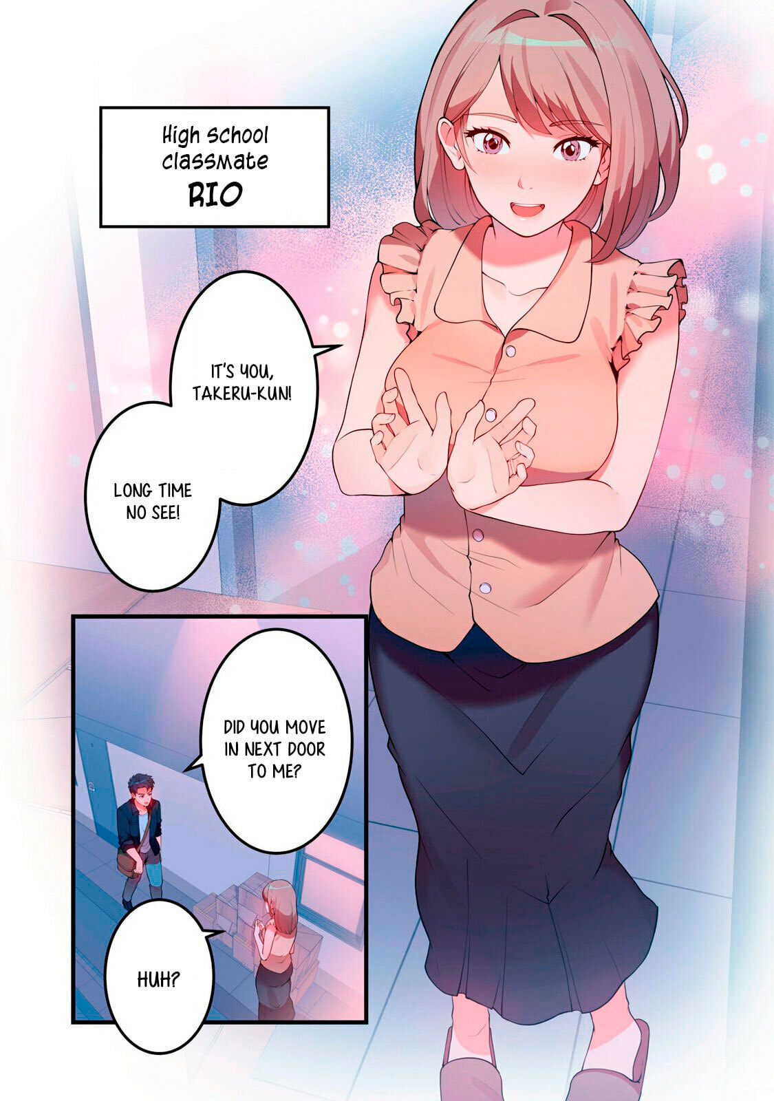 Kyou kara, Hitozumansion ni Nyuukyo shimasu. Chapter 10 page 3 - 