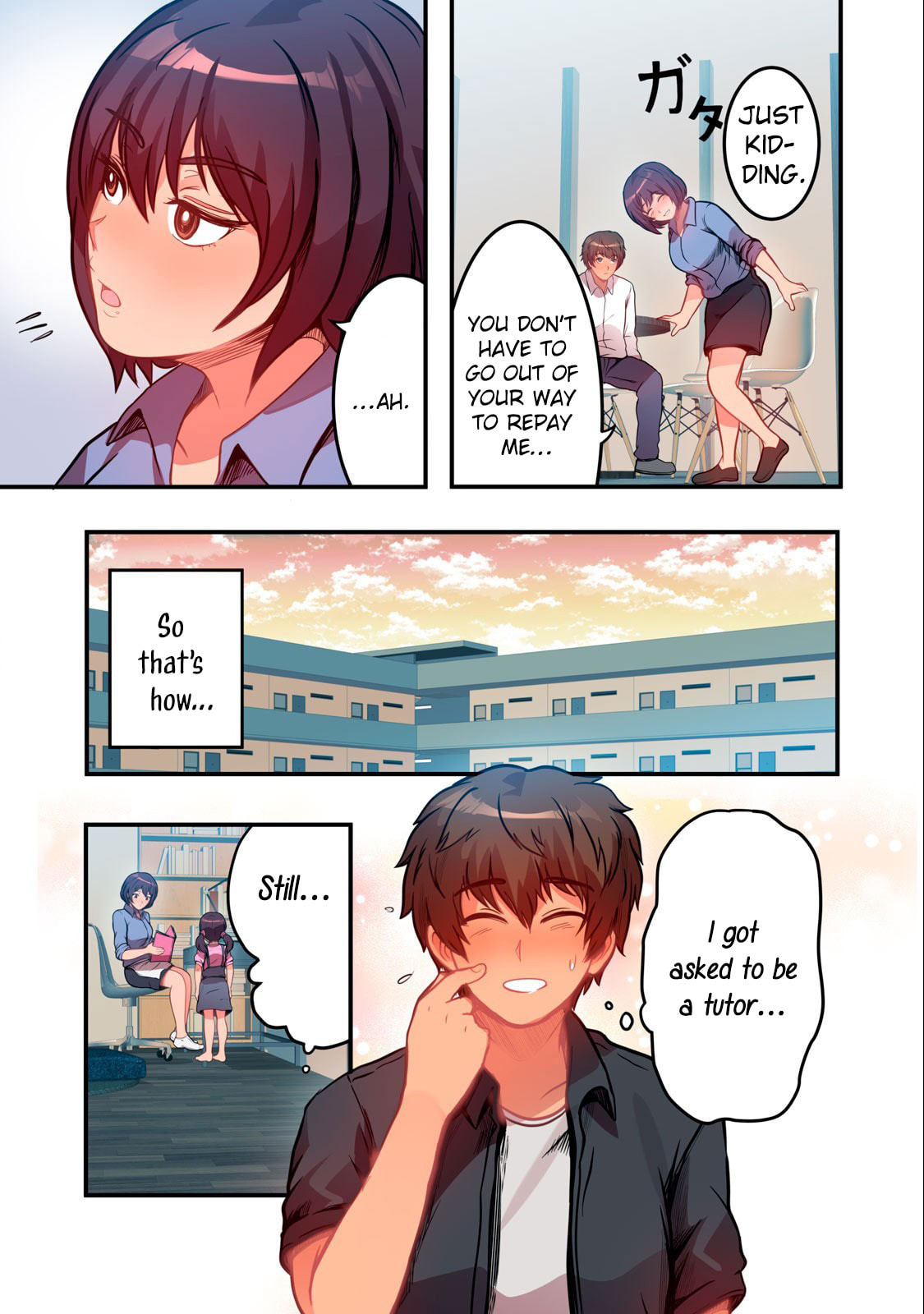 Kyou kara, Hitozumansion ni Nyuukyo shimasu. Chapter 5 page 4 - 