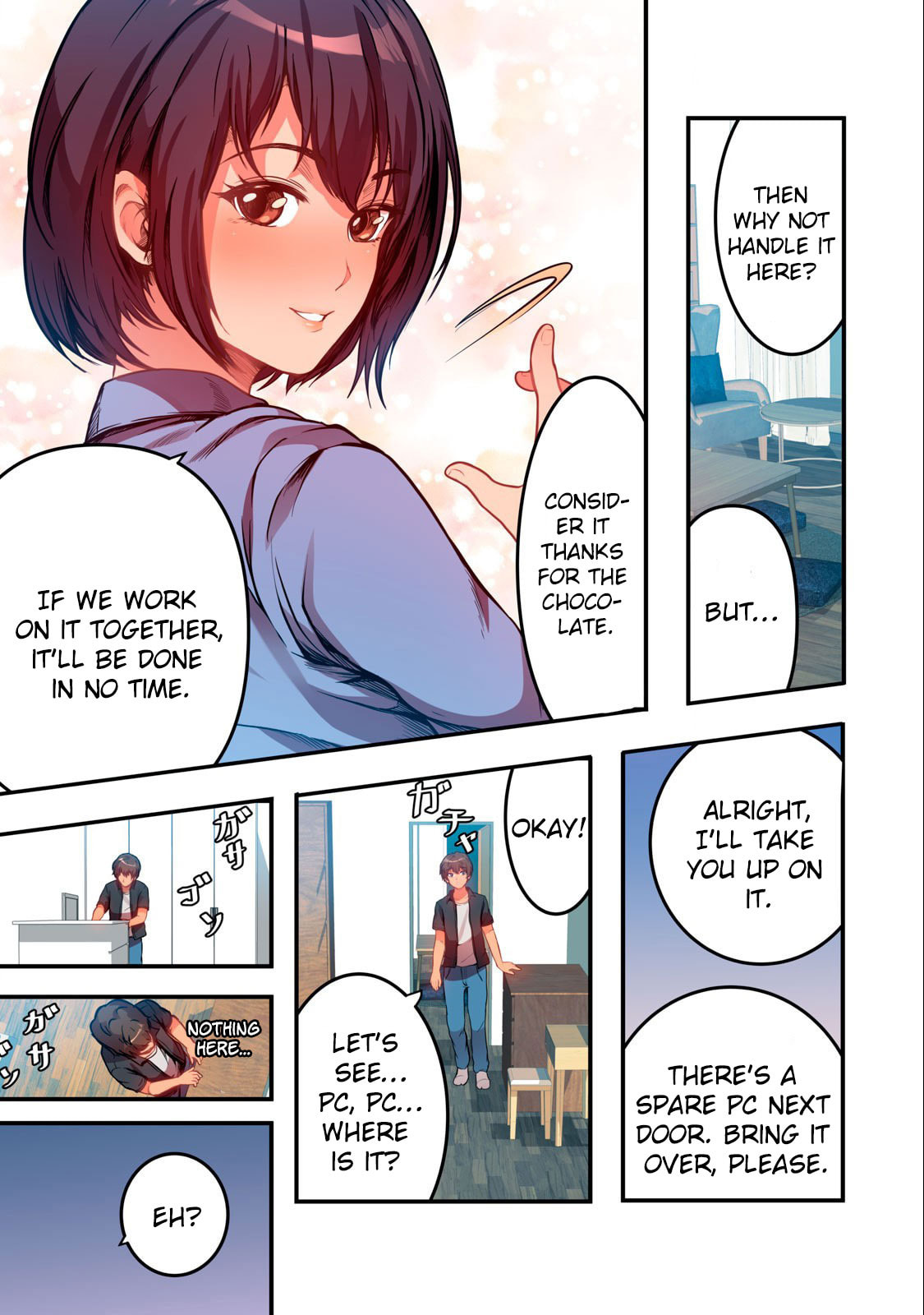 Kyou kara, Hitozumansion ni Nyuukyo shimasu. Chapter 5 page 10 - 