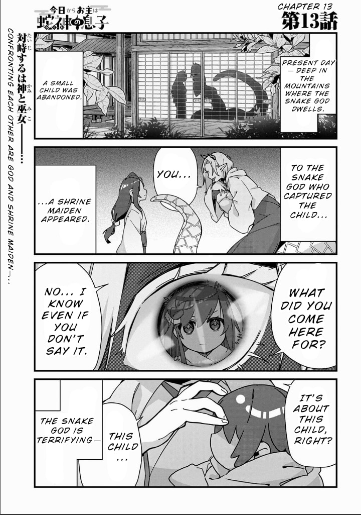 Kyou kara Onushi wa Warawa no Musuko Chapter 13 page 2 - 