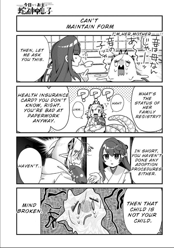 Kyou kara Onushi wa Warawa no Musuko Chapter 13 page 8 - 