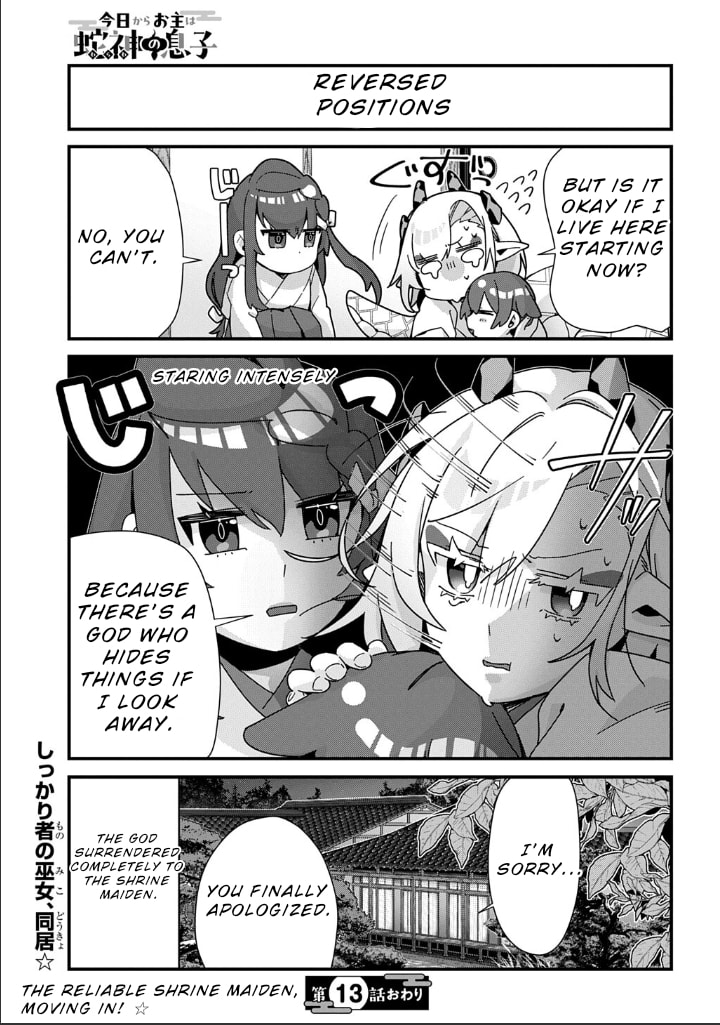 Kyou kara Onushi wa Warawa no Musuko Chapter 13 page 10 - 