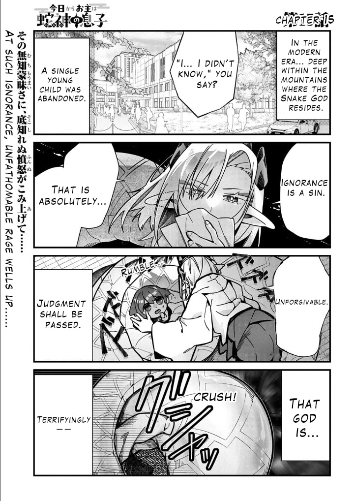 Kyou kara Onushi wa Warawa no Musuko Chapter 15 page 2 - 