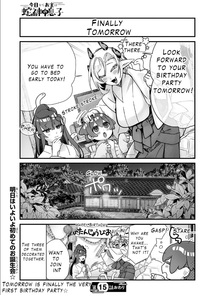 Kyou kara Onushi wa Warawa no Musuko Chapter 15 page 10 - 