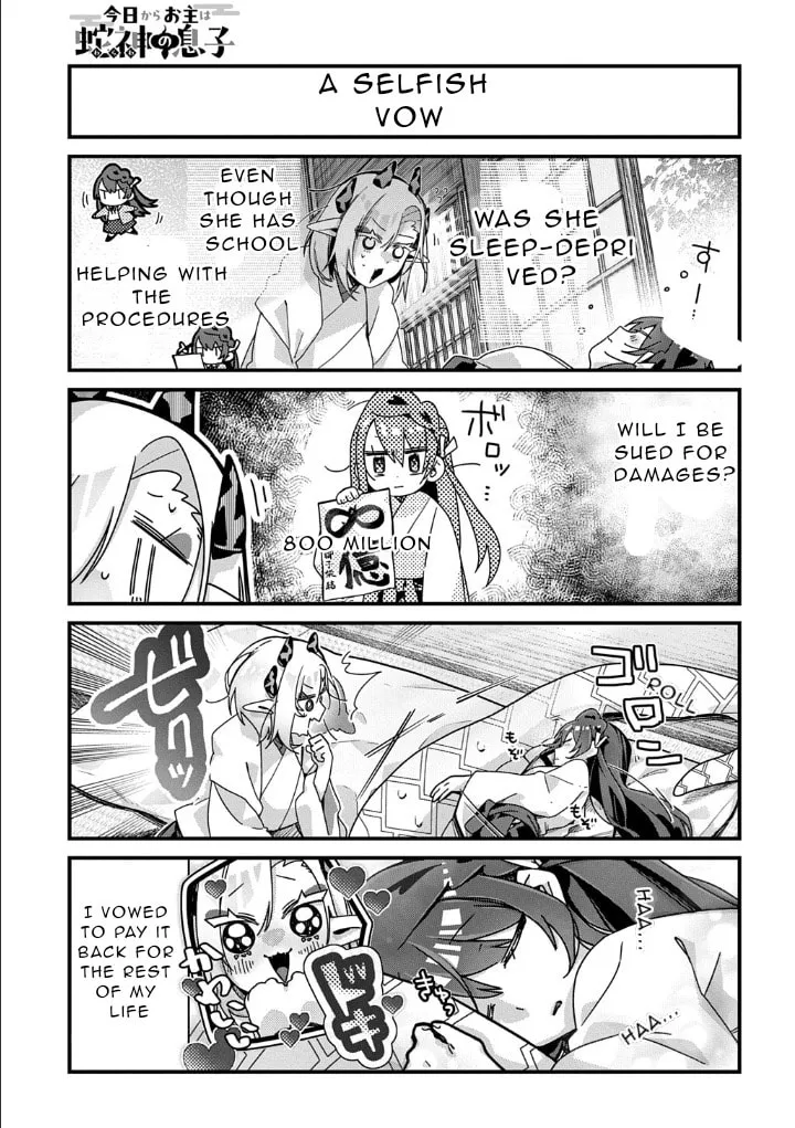 Kyou kara Onushi wa Warawa no Musuko Chapter 18 page 8 - 