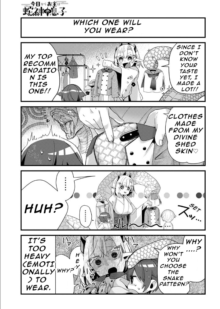Kyou kara Onushi wa Warawa no Musuko Chapter 4 page 8 - 