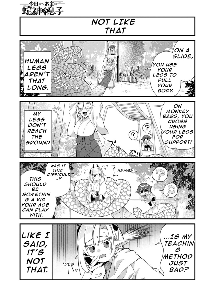 Kyou kara Onushi wa Warawa no Musuko Chapter 5 page 8 - 