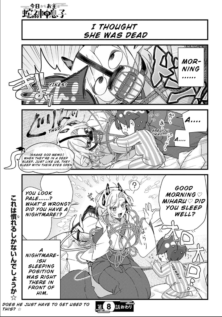 Kyou kara Onushi wa Warawa no Musuko Chapter 8 page 9 - 