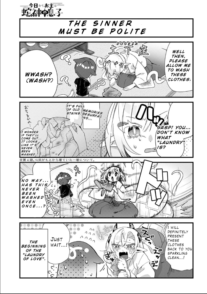 Kyou kara Onushi wa Warawa no Musuko Chapter 9 page 5 - 