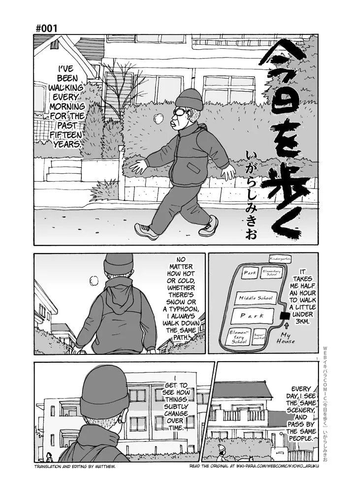 Kyou o Aruku Chapter 1 page 1 - 