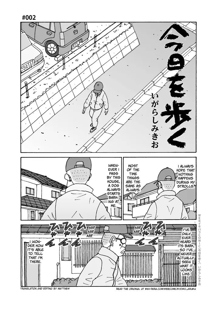 Kyou o Aruku Chapter 2 page 1 - 