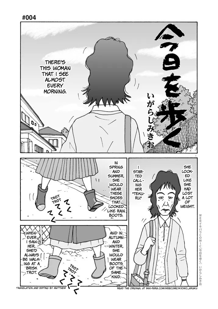 Kyou o Aruku Chapter 4 page 1 - 