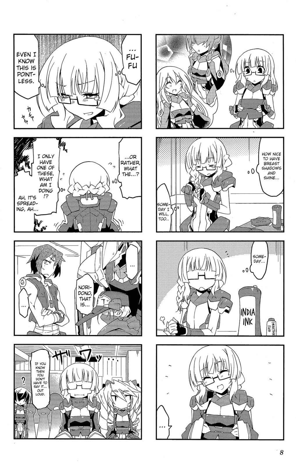 Kyoukaisenjou no Horako-san (Anthology) Chapter 1 page 8 - 