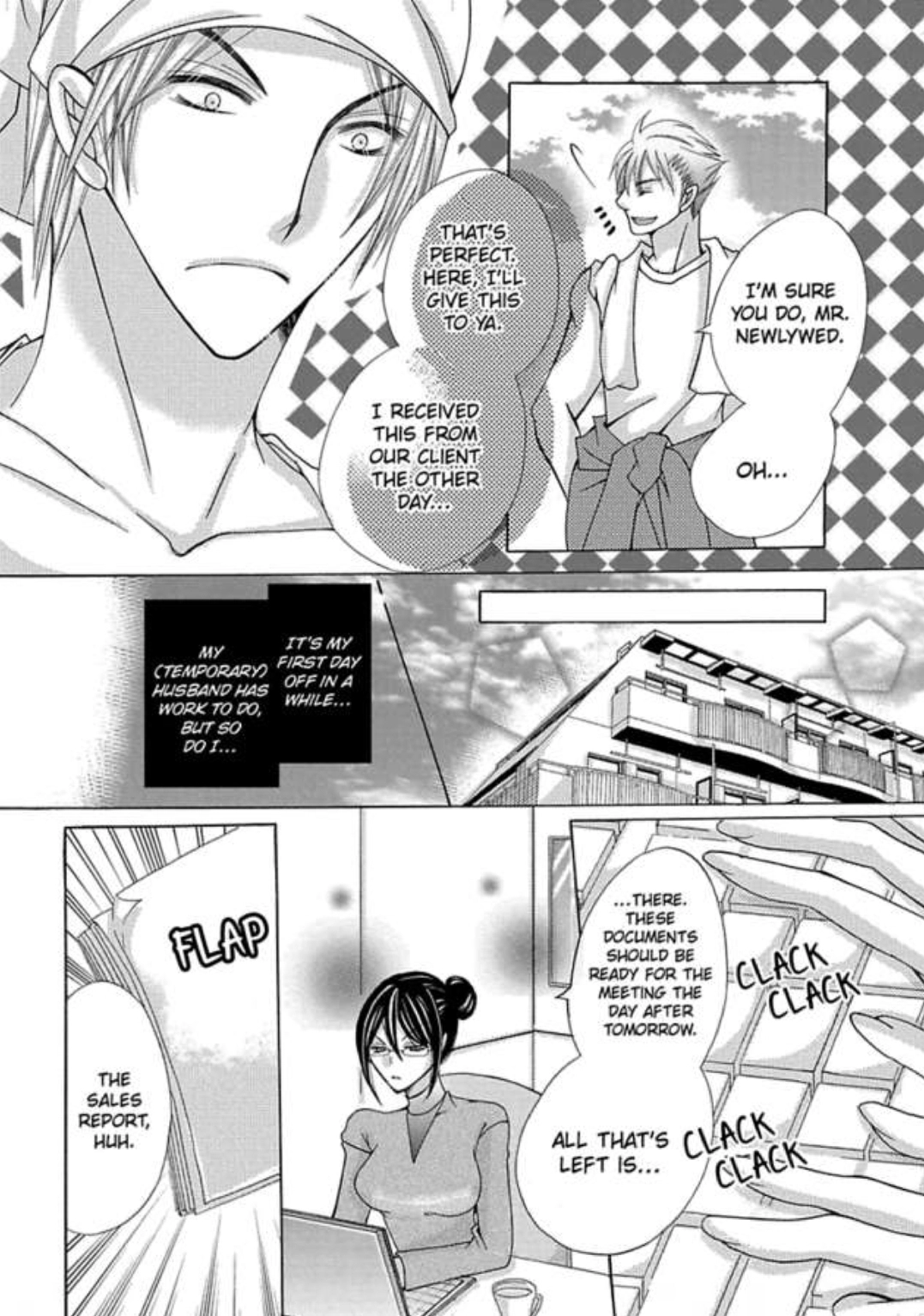 Kyousei Kekkon - Gaten Nikushoku Danshi x Interi Soushoku Joshi Chapter 5 page 14 - 