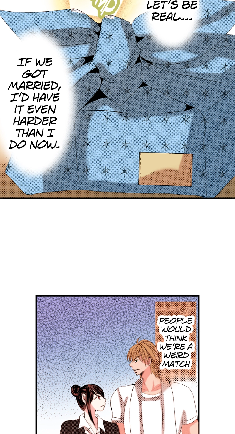 Kyousei Kekkon - Gaten Nikushoku Danshi x Interi Soushoku Joshi Chapter 64 page 23 - 