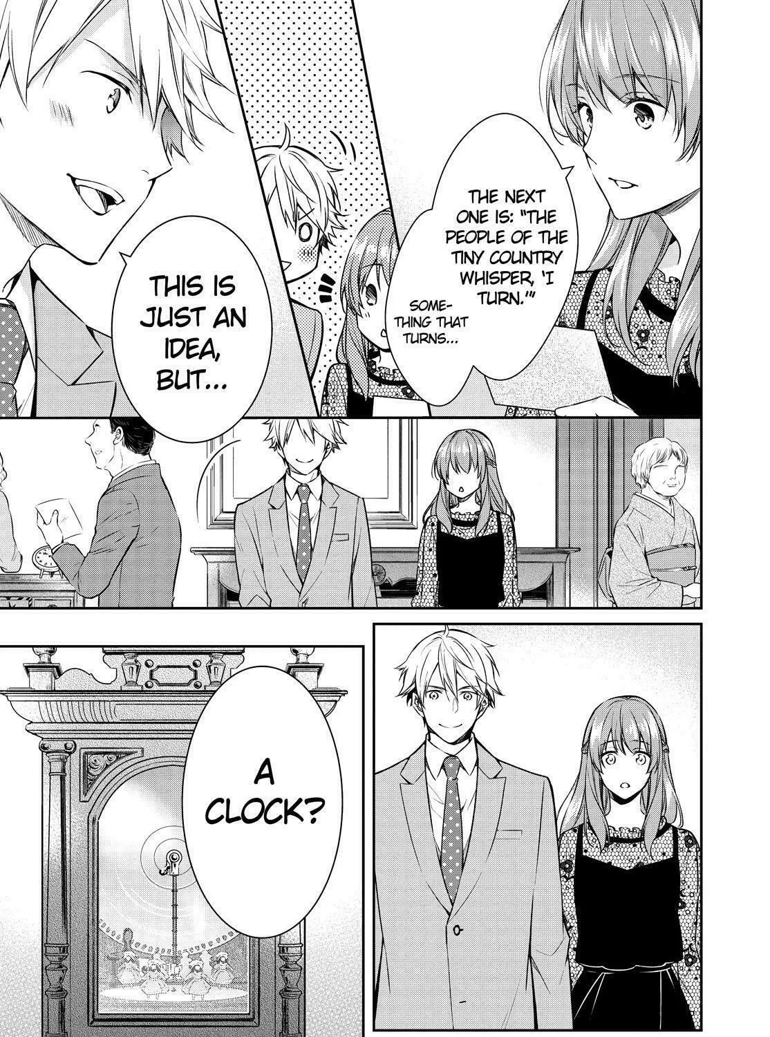 Kyouto Teramachi Sanjou no Holmes Chapter 27 page 57 - 