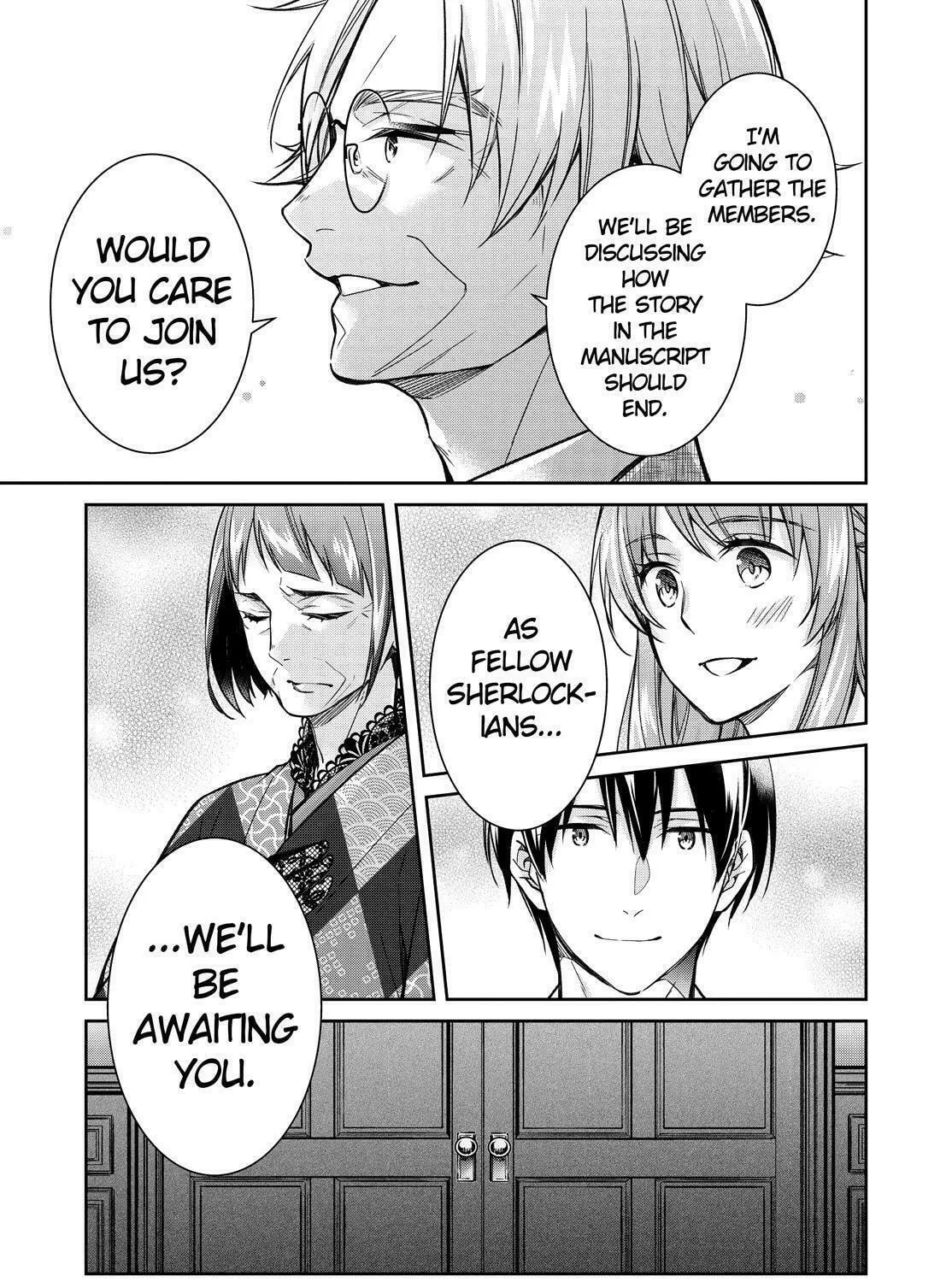 Kyouto Teramachi Sanjou no Holmes Chapter 43 page 57 - 
