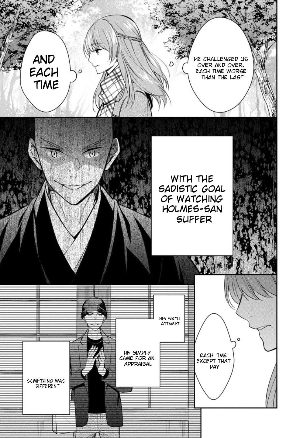 Kyouto Teramachi Sanjou no Holmes Chapter 76 page 8 - 