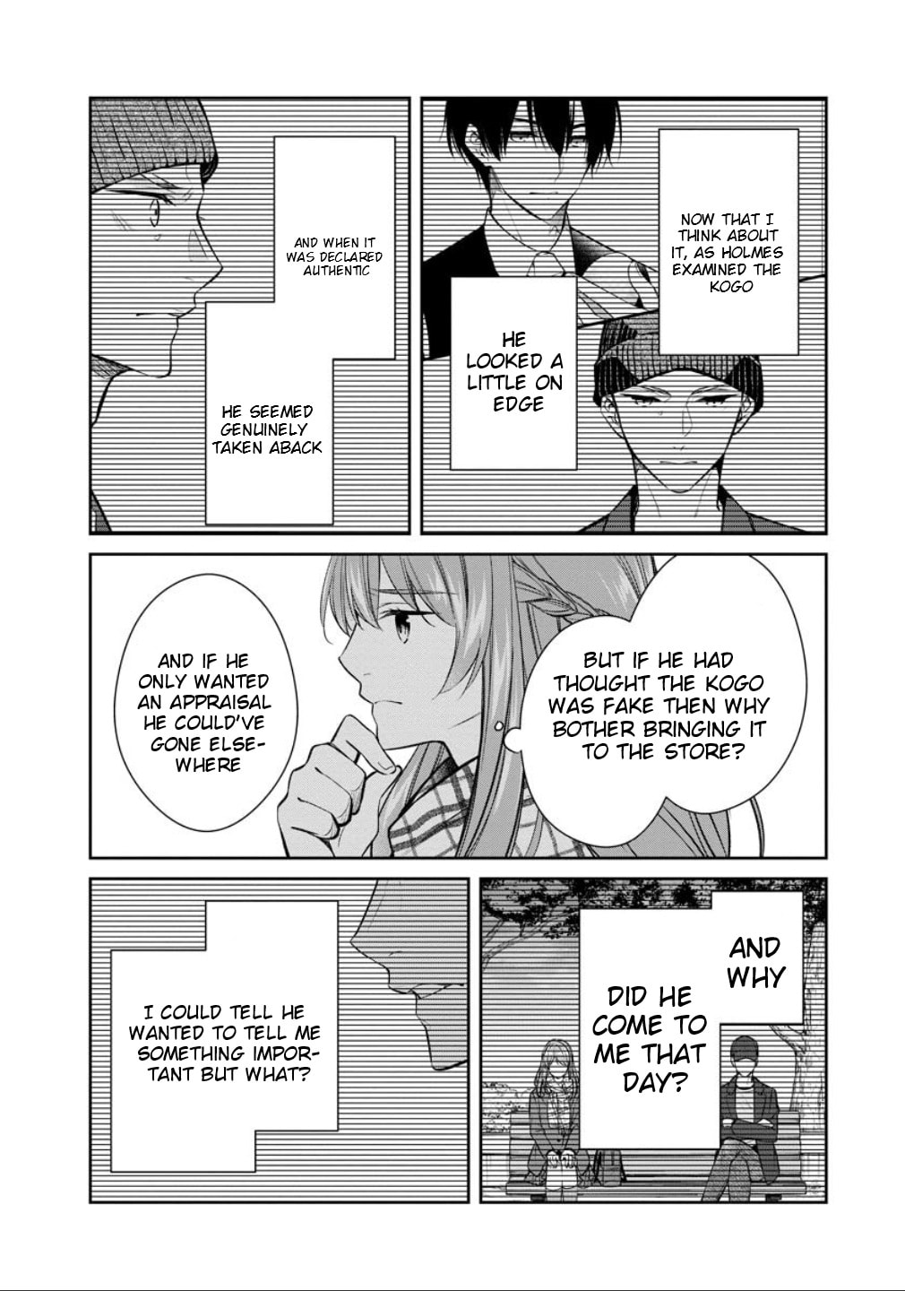 Kyouto Teramachi Sanjou no Holmes Chapter 76 page 9 - 