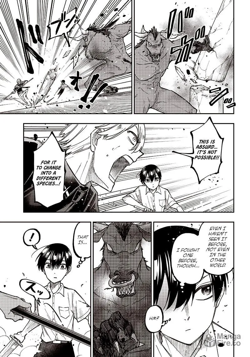 Kyuuseishu ≪MESHIA≫~Isekai wo sukutta moto yuusha ga mamono no afureru genjitsu sekai wo musou suru~ Chapter 12 page 18 - 
