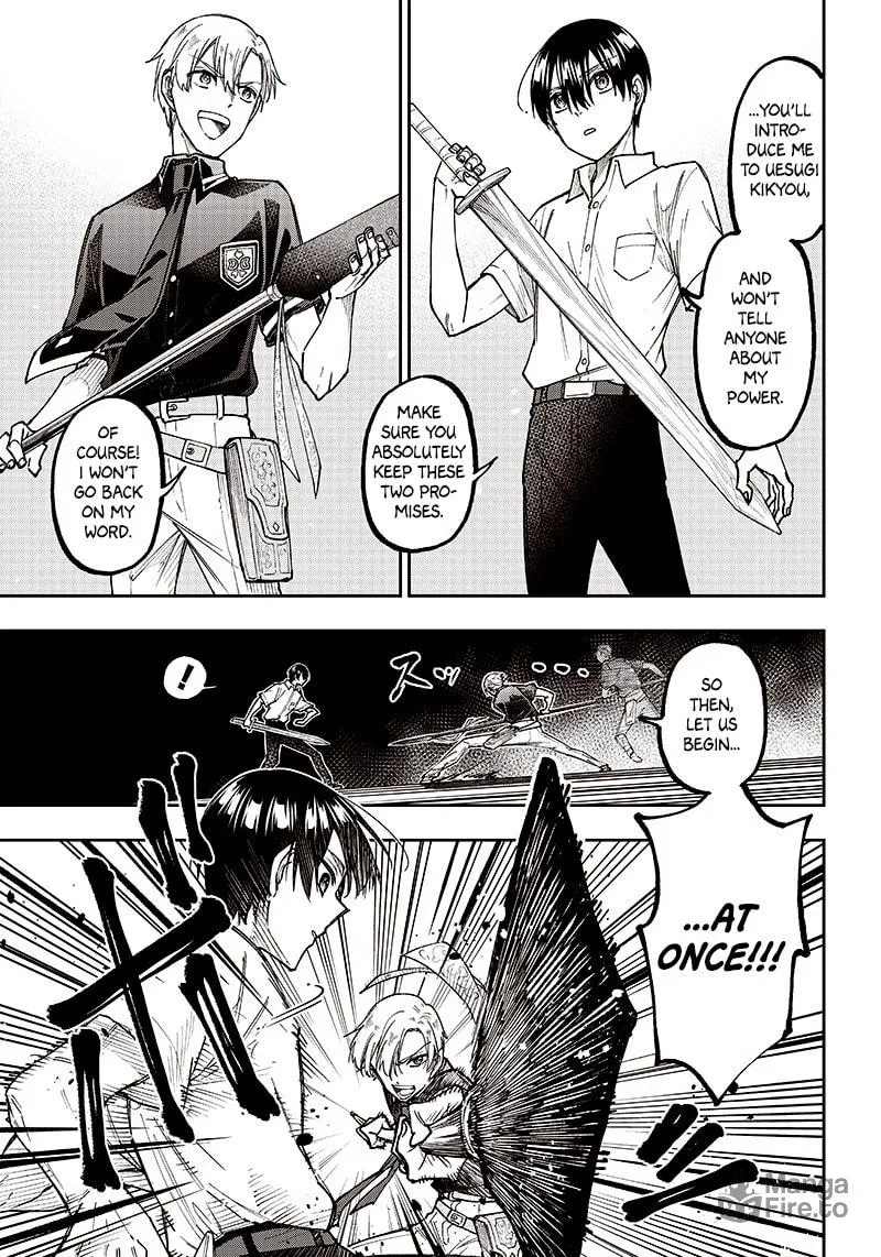 Kyuuseishu ≪MESHIA≫~Isekai wo sukutta moto yuusha ga mamono no afureru genjitsu sekai wo musou suru~ Chapter 12 page 9 - 