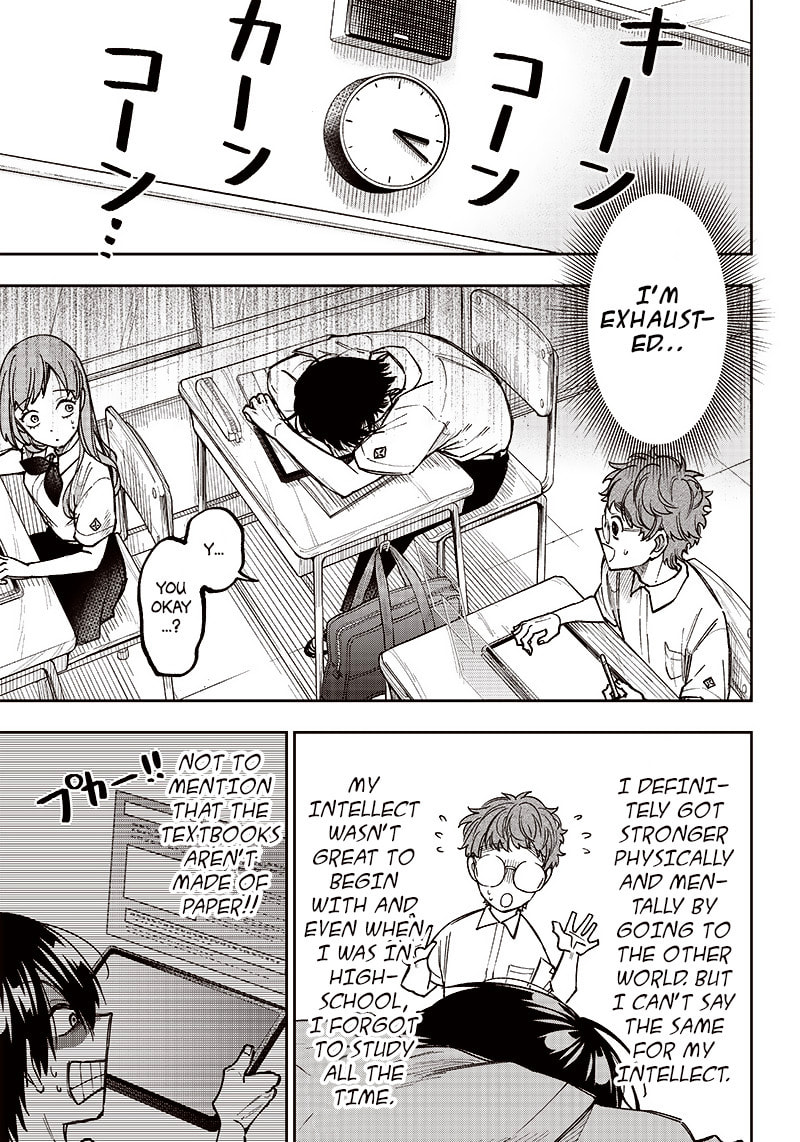 Kyuuseishu ≪MESHIA≫~Isekai wo sukutta moto yuusha ga mamono no afureru genjitsu sekai wo musou suru~ Chapter 4 page 11 - 
