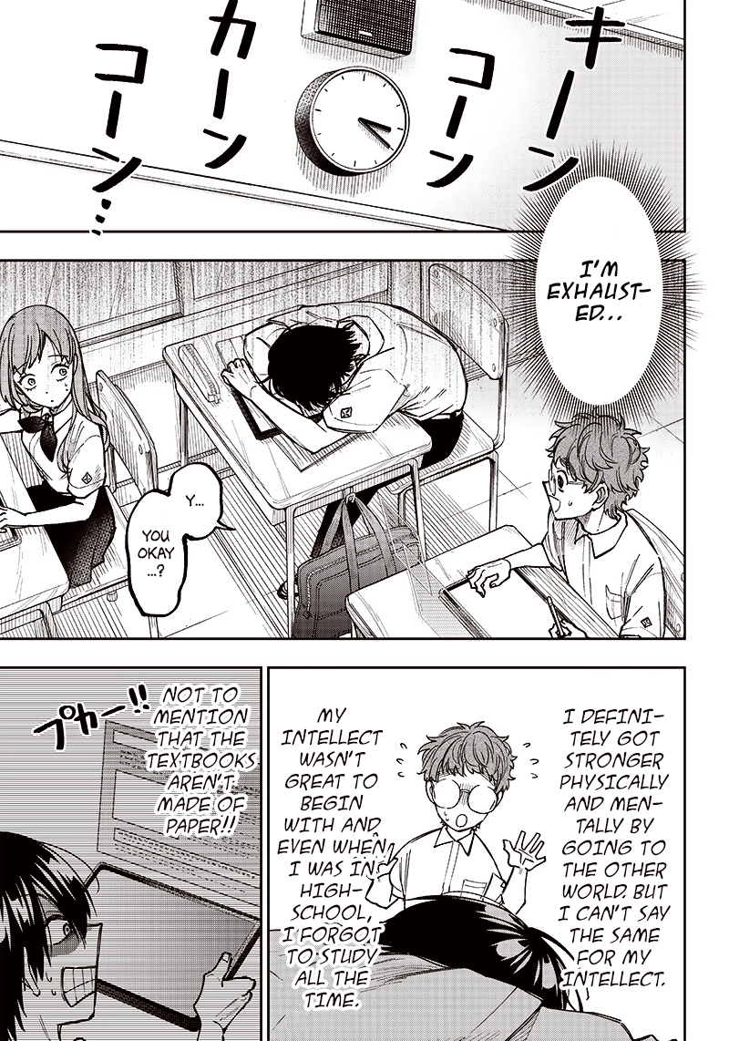 Kyuuseishu "Messiah" ~Isekai wo Sukutta Motoyuusha ga Mamono no Afureru Genjitsu Sekai wo Musou Suru~ Chapter 4 page 11 - 
