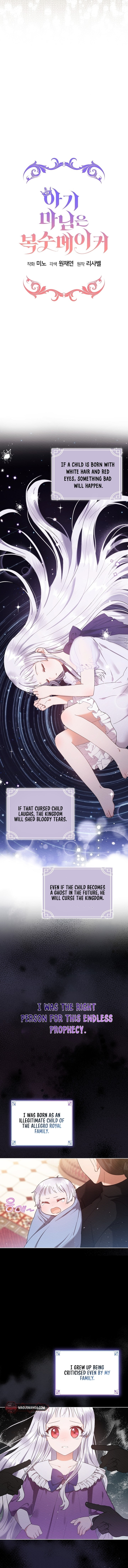 Lady Baby Is a Revenge Maker Chapter 1 page 2 - 