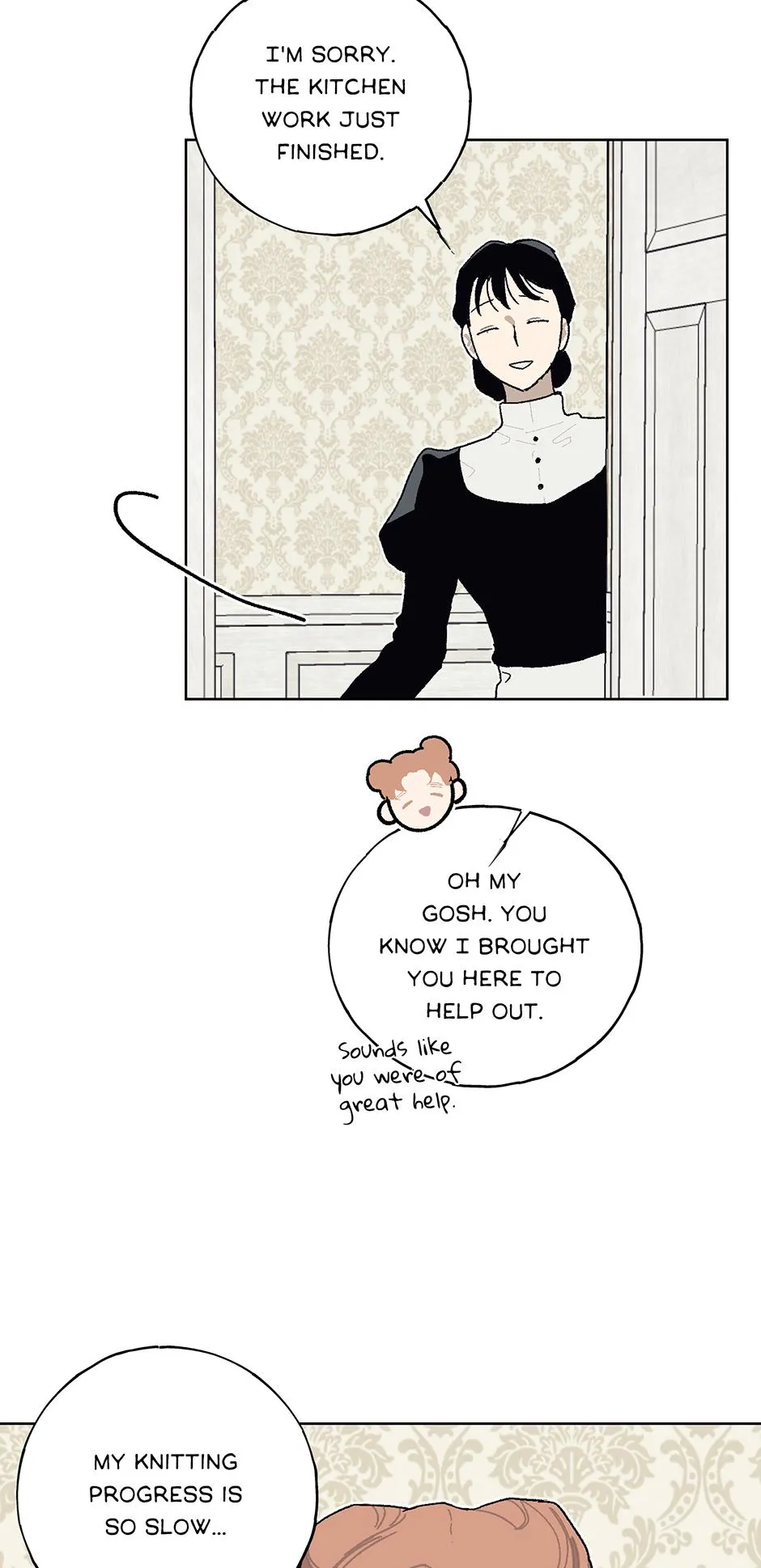 Lady Black is depressed Chapter 10 page 56 - 