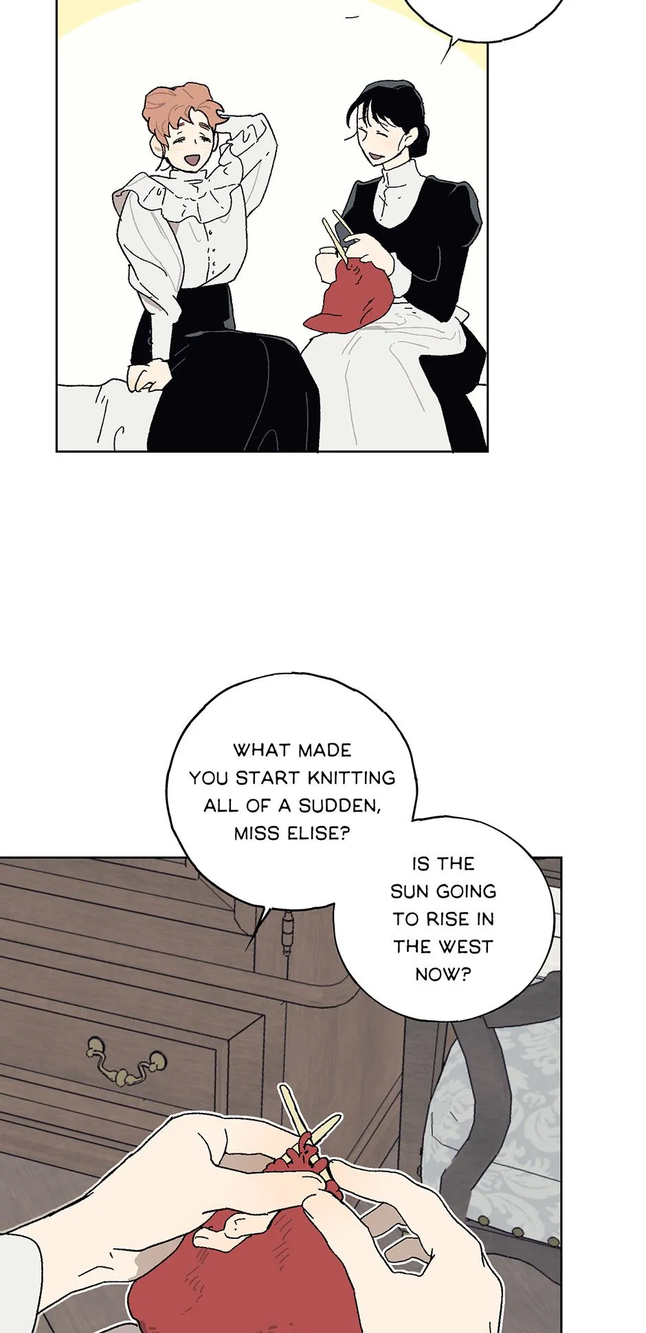 Lady Black is depressed Chapter 10 page 58 - 