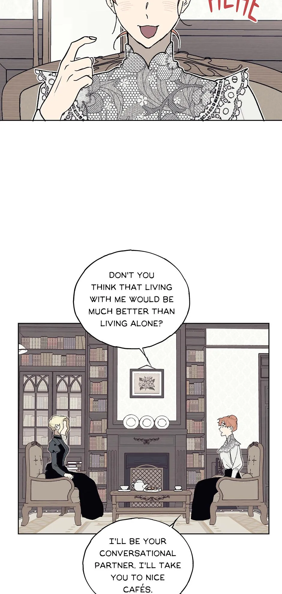 Lady Black is depressed Chapter 12 page 12 - 