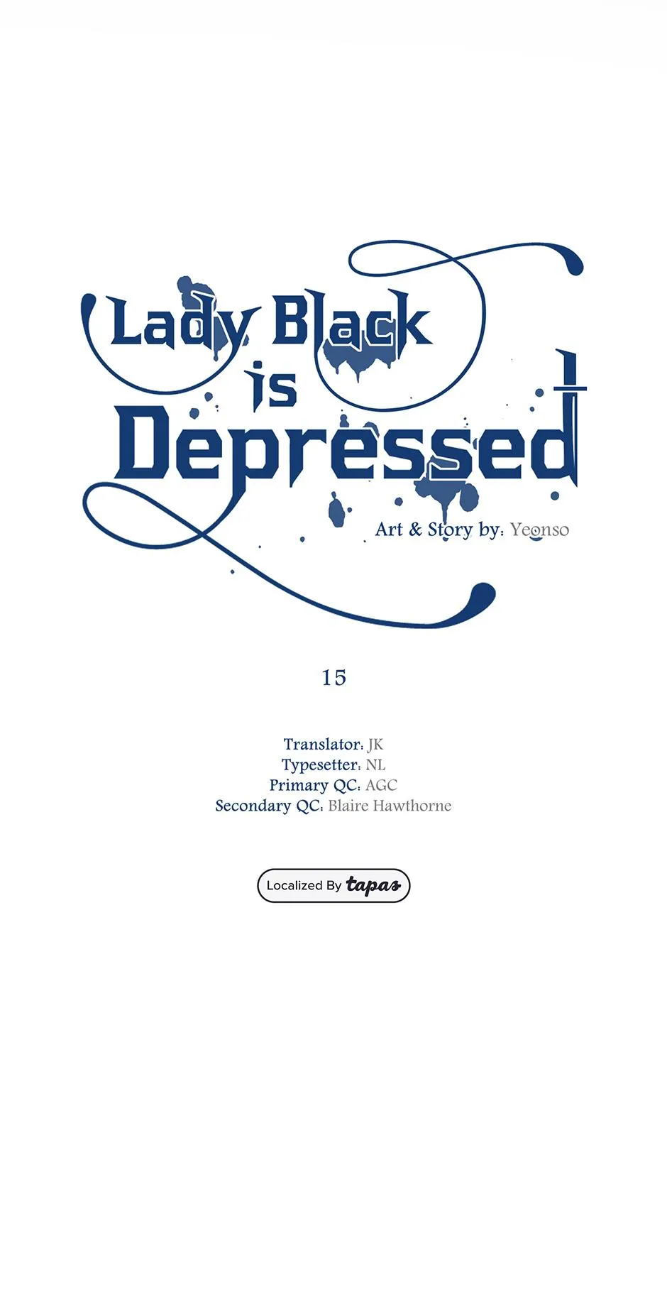Lady Black is depressed Chapter 15 page 9 - 