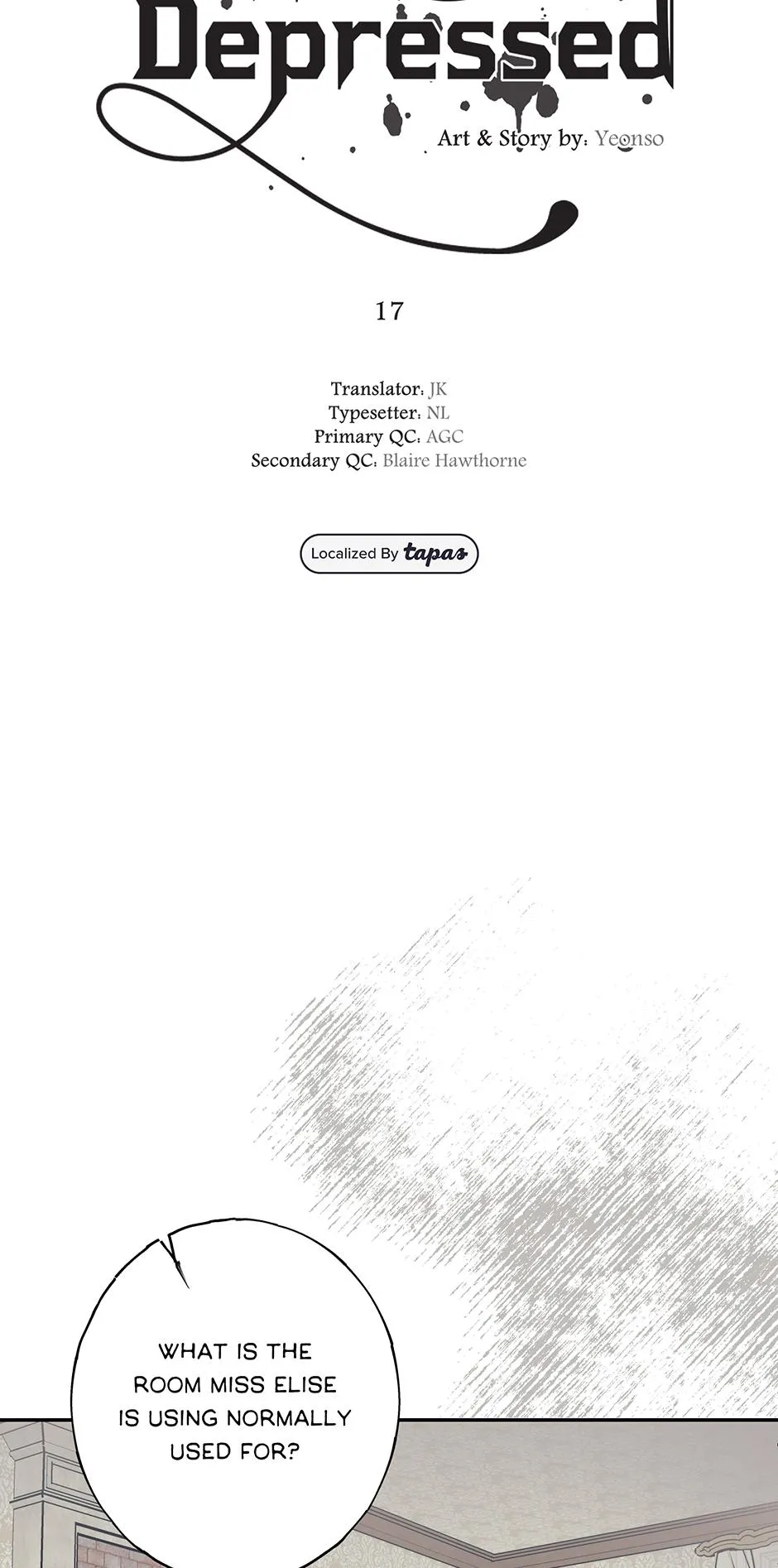 Lady Black is depressed Chapter 17 page 14 - 