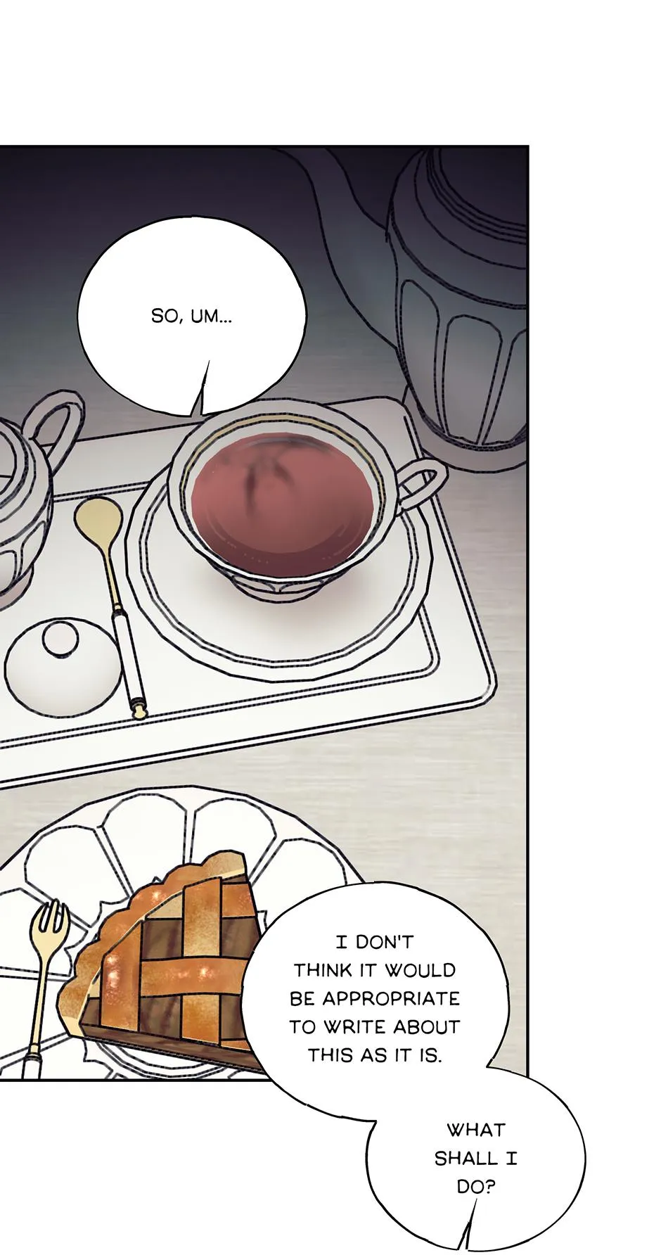 Lady Black is depressed Chapter 18 page 35 - 