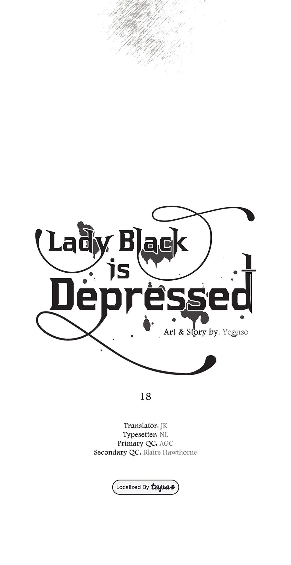 Lady Black is depressed Chapter 18 page 6 - 