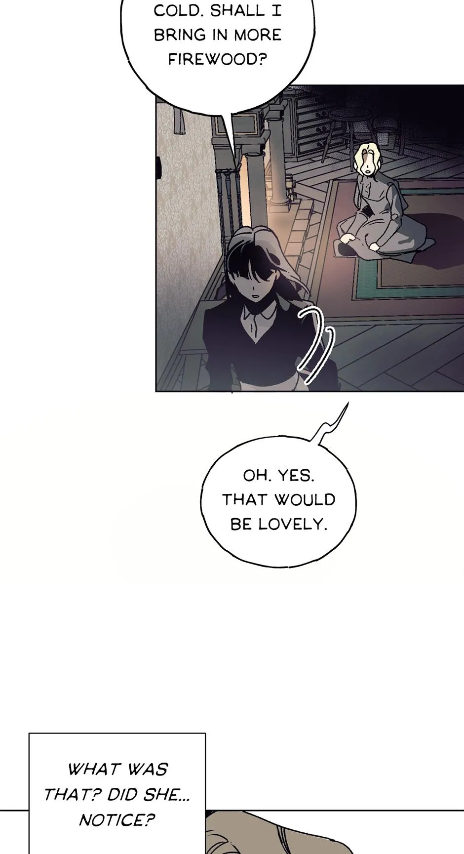 Lady Black is depressed Chapter 2 page 3 - 