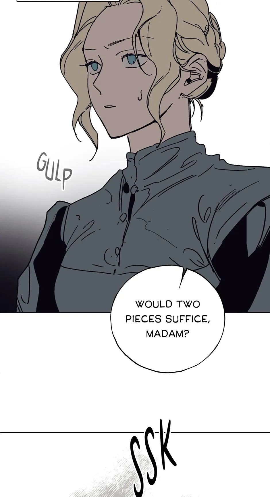 Lady Black is depressed Chapter 2 page 4 - 