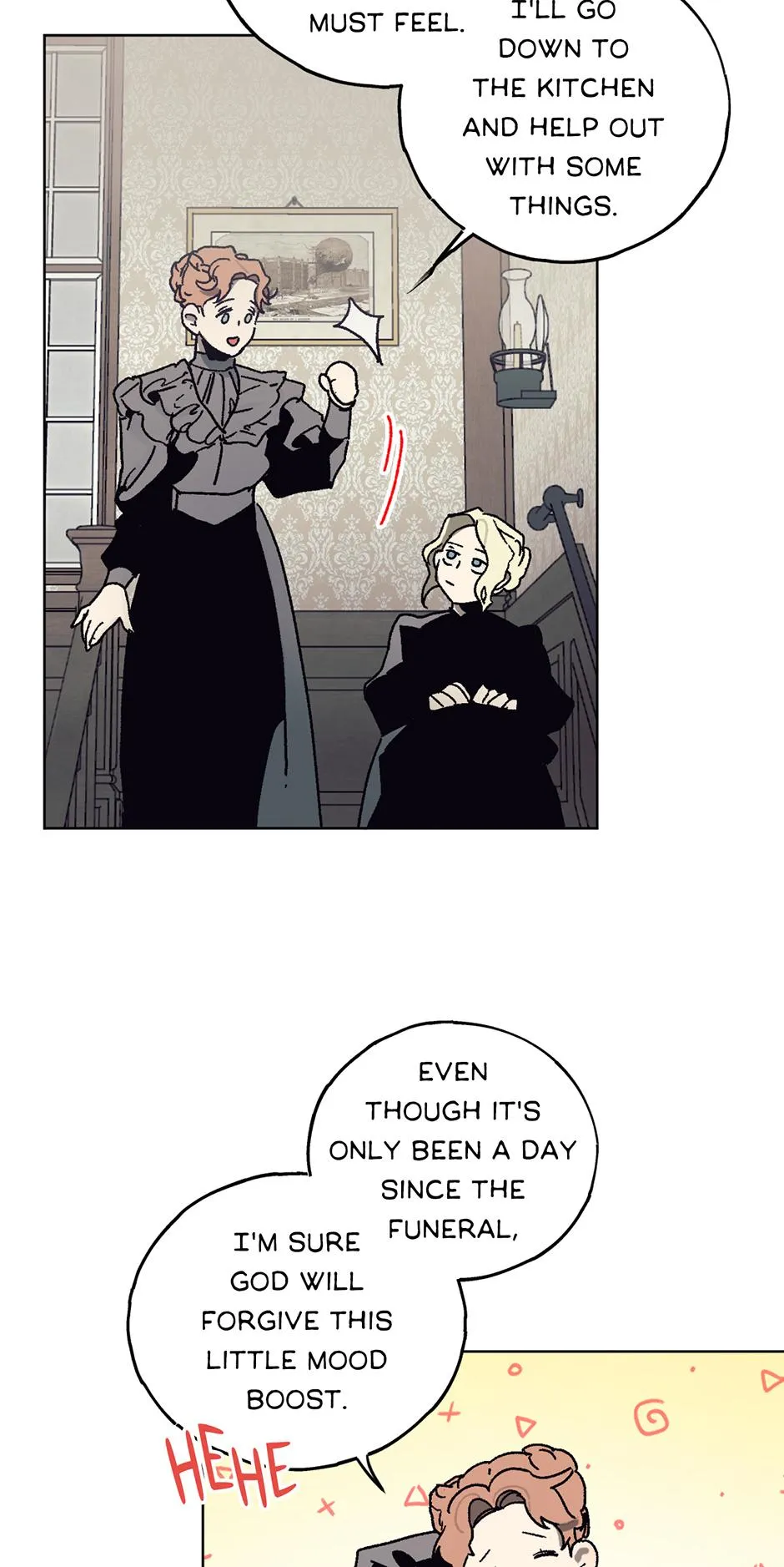Lady Black is depressed Chapter 2 page 35 - 