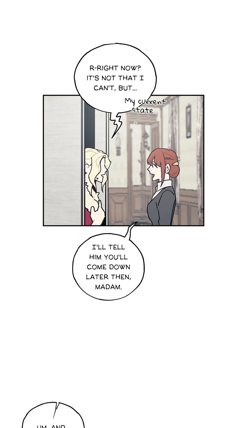 Lady Black is depressed Chapter 23 page 7 - 