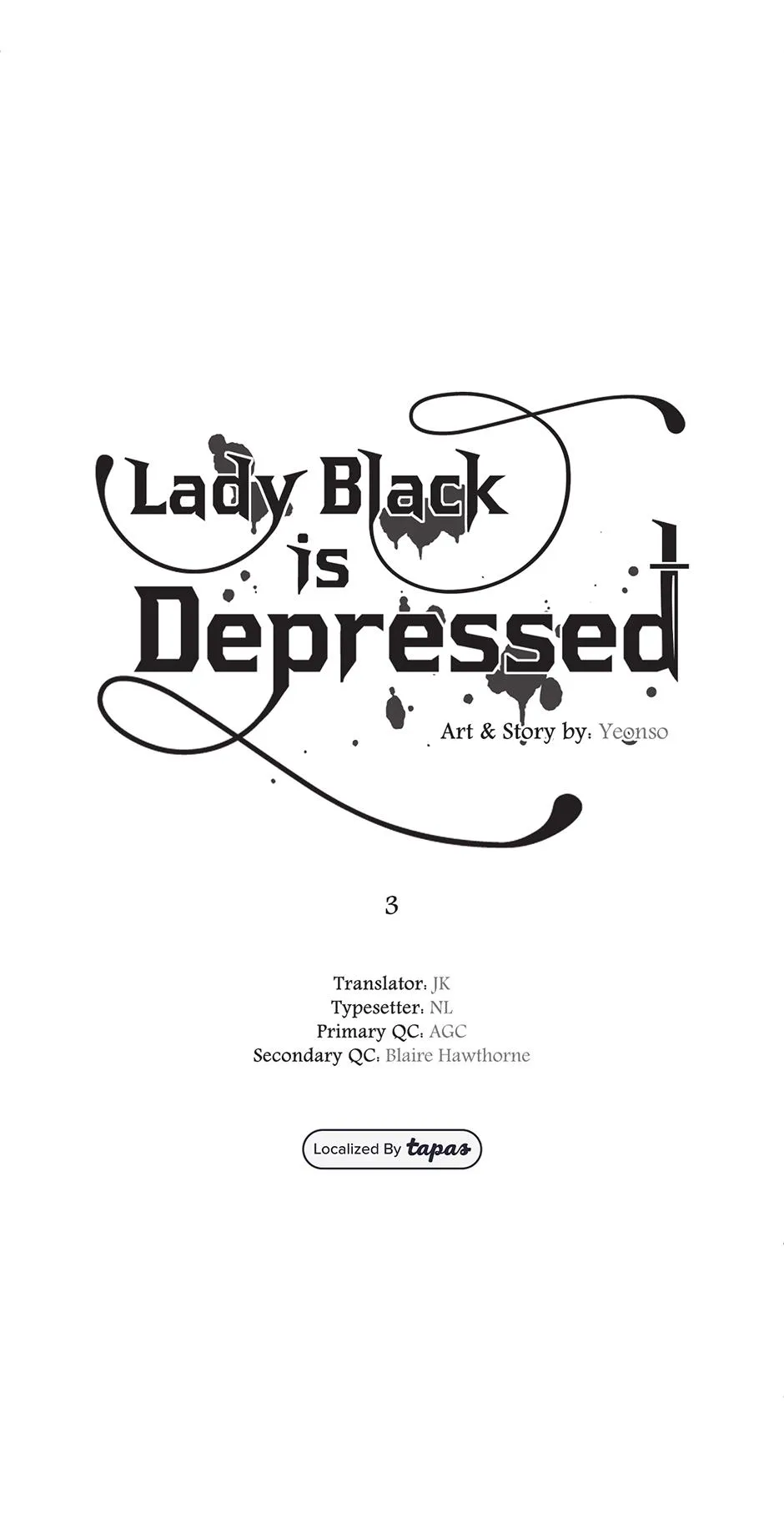 Lady Black is depressed Chapter 3 page 14 - 