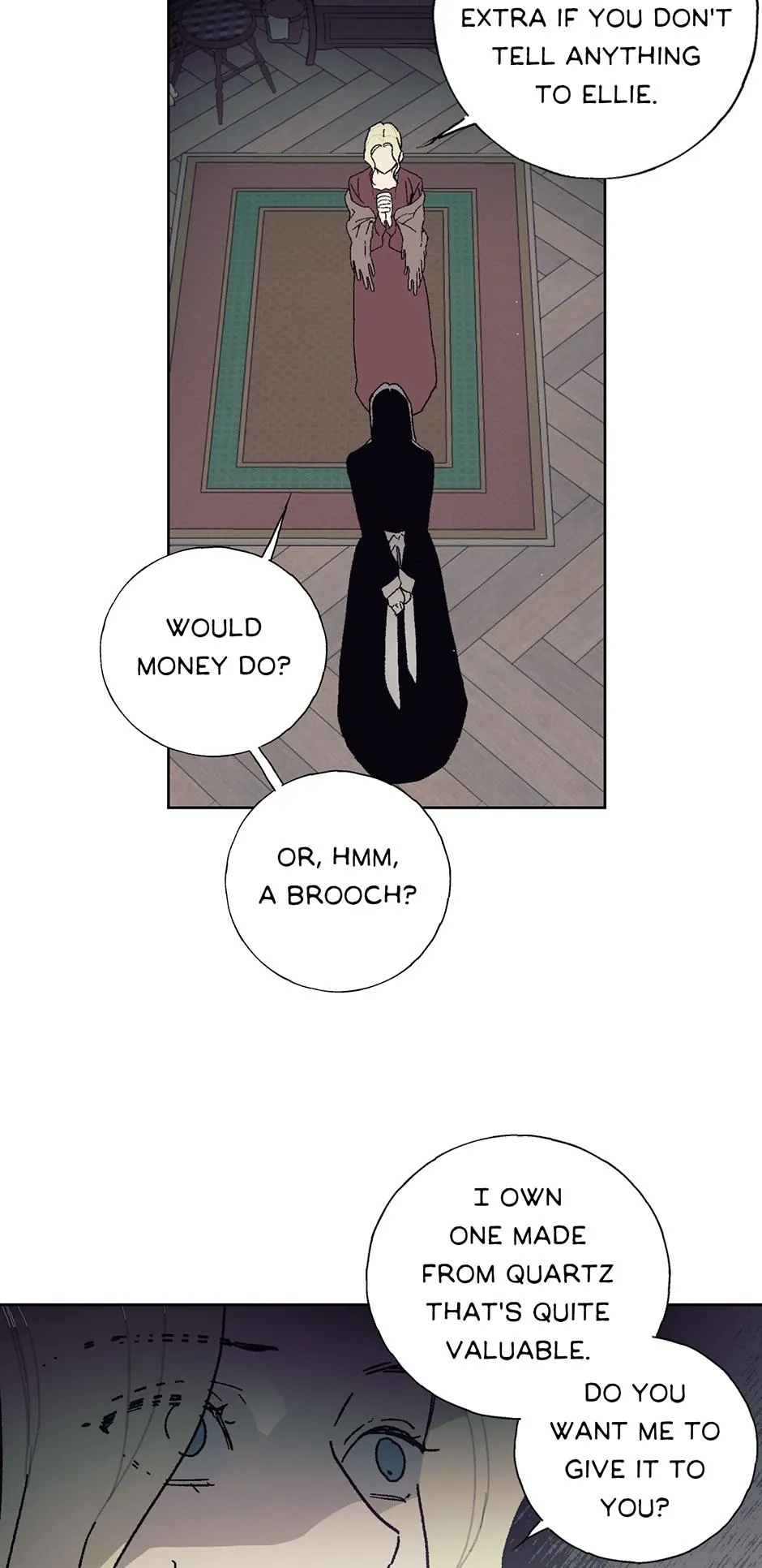 Lady Black is depressed Chapter 3 page 28 - 
