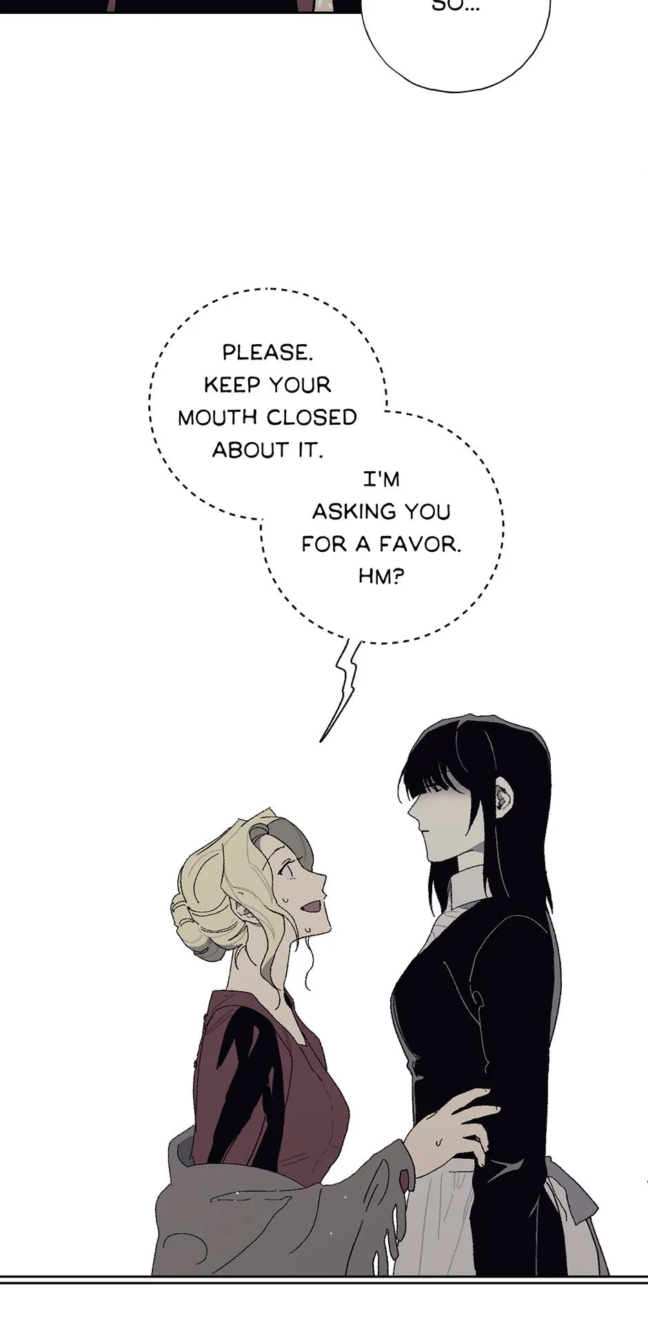 Lady Black is depressed Chapter 3 page 30 - 
