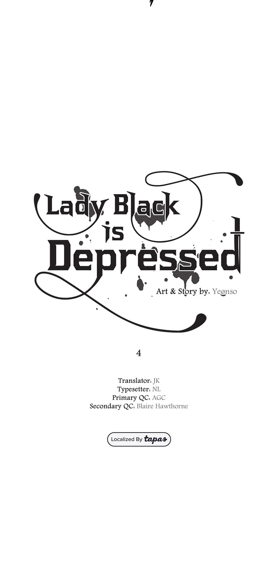 Lady Black is depressed Chapter 4 page 3 - 
