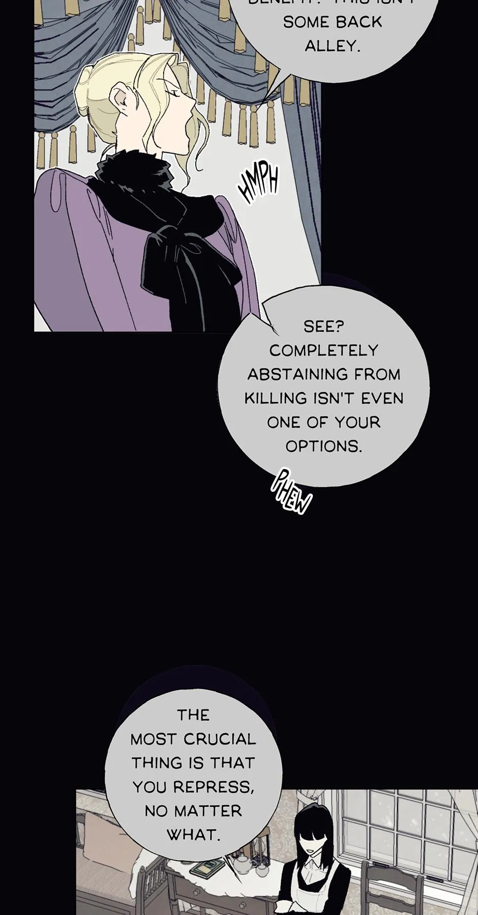 Lady Black is depressed Chapter 4 page 27 - 