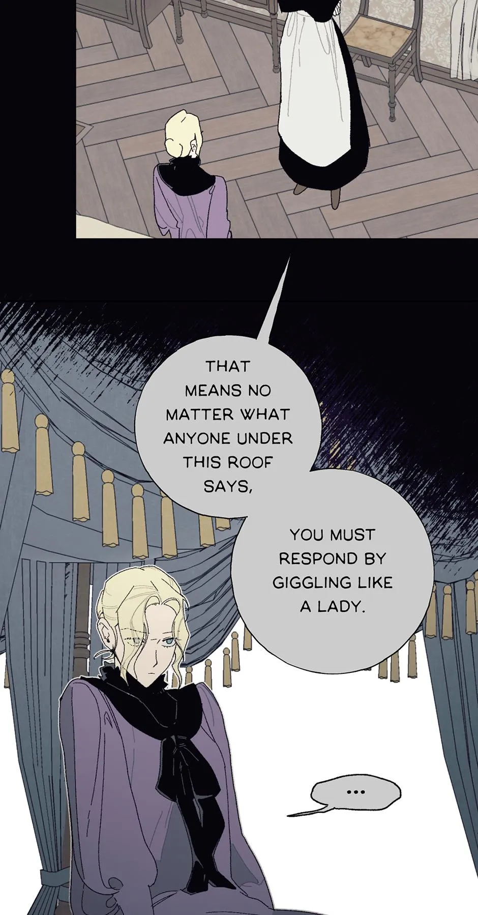 Lady Black is depressed Chapter 4 page 28 - 
