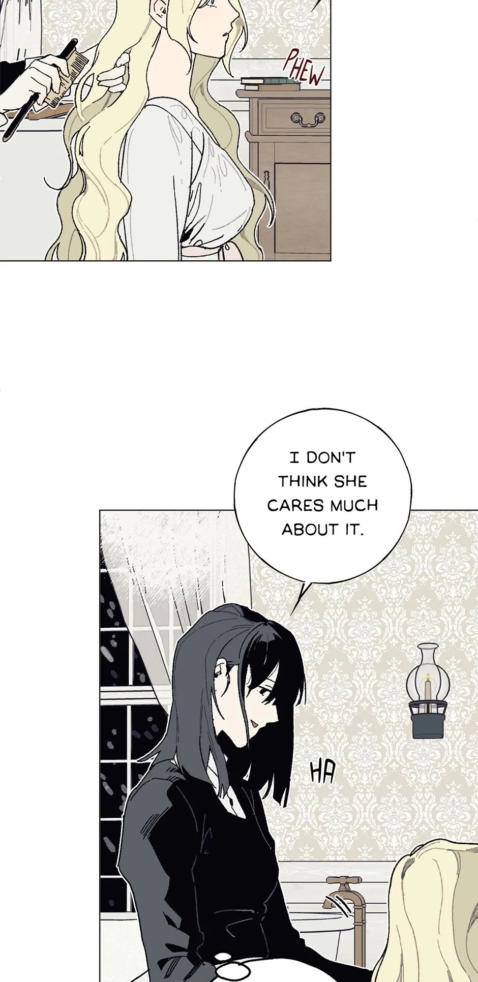 Lady Black is depressed Chapter 5 page 12 - 