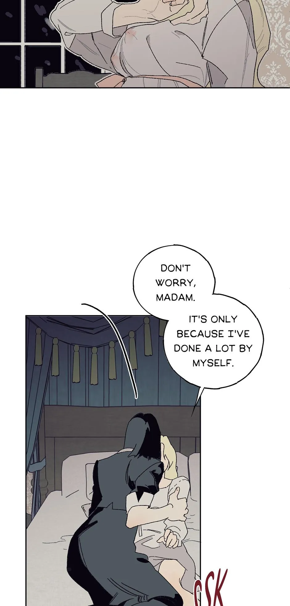 Lady Black is depressed Chapter 6 page 42 - 